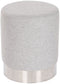 Voetensteun Home ESPRIT Grijs Zilverkleurig 35 x 35 x 42 cm