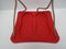 Voetschommel 36x36x4 cm pp-touw rood