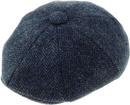 Pet Shelby Blauw (Navy) - Harris Tweed - Glen Appin of Scotland XL (61-62 cm)