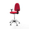 Piqueras y Crespo B1D05RT - Bureaustoel - Hoogteverstelbaar met armleuning - Rood