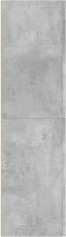 vidaXL - Tv-meubels - 2 - st - 30,5x30x110 - cm - bewerkt - hout - betongrijs