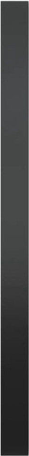 vidaXL - Wandspiegel - 50 - cm - zwart