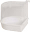 Vogel Badhuis - Groot Model - Wit - 13x13x12 cm