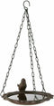 Vogelbad hangend 20,5 cm bruin