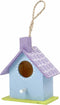 Vogelhuis, h: 7 cm, 6 stuks, populier