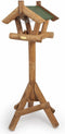 Vogelvoederhuis met Pindakaaspothouder - Bruin - 53 x 53 x 123 cm