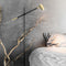 Atmooz - Vloerlamp Drita - GU10 - Staande Lamp - Stalamp - Woonkamer / Slaapkamer / Eetkamer - Zwart / Goud - Metaal - Hoogte : 156cm