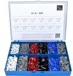 Vogt 4025 Assortiment adereindhulzen - Wit, Grijs, Rood, Zwart, Blauw 2065 stuk(s)