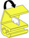 Vogt Verbindungstechnik 3929 Aftakconnector Flexibel: 4-6 mm² Massief: 4-6 mm² 250 stuk(s) Geel