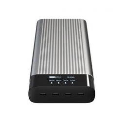 HyperJuice 245W - USB-C Battery Pack - 27.000 mAh - 4 poorten - TSA goedgekeurd