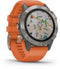 Garmin fēnix 6 - Smartwatch - GPS multi-sport met muziek - Grijs (Oranje)