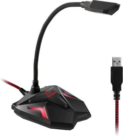 Voice Desktop USB Microfoonstandaard voor Computer Laptop PC G55 Gaming Microfoonstandaard Omnidirectionele Verstelbare USB Wired Studio Mic