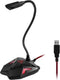 Voice Desktop USB Microfoonstandaard voor Computer Laptop PC G55 Gaming Microfoonstandaard Omnidirectionele Verstelbare USB Wired Studio Mic