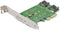 Startech.com PEXM2SAT32N1 - M.2 SSD Kaart - 1x PCIe (NVMe) 2x SATA