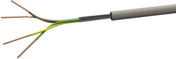VOKA Kabelwerk LiYY Stuurstroomkabel 4 x 0.14 mm² Grijs (RAL 7001) LIYY4X14 100 m
