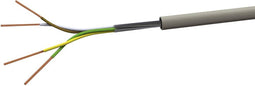 VOKA Kabelwerk LiYY Stuurstroomkabel 6 x 0.25 mm² Grijs (RAL 7001) LIYY6X025 100 m