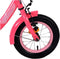 Volare Ashley Kinderfiets - Meisjes - 12 inch - Rood/Roze