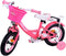 Volare Ashley Kinderfiets - Meisjes - 12 inch - Rood/Roze