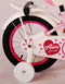 Volare Ashley Kinderfiets - Meisjes - 14 inch - Roze