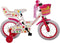 Volare Ashley Kinderfiets - Meisjes - 14 inch - Wit - 95% afgemonteerd