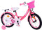 Volare Ashley Kinderfiets - Meisjes - 16 inch - Roze/Rood