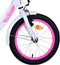 Volare Ashley Kinderfiets - Meisjes - 16 inch - Wit - Twee Handremmen