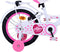 Volare Ashley Kinderfiets - Meisjes - 16 inch - Wit - Twee Handremmen