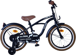 Volare Black Cruiser Kinderfiets - Jongens - 16 inch - Zwart