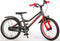 Volare Blaster Kinderfiets - Jongens - 16 inch - Zwart/Rood - Prime Collection