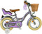 Volare Blossom Kinderfiets - Meisjes - 12 inch - Paars
