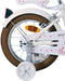 Volare Blossom Kinderfiets - Meisjes - 14 inch - Wit - Twee Handremmen