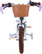 Volare Blossom Kinderfiets - Meisjes - 14 inch - Wit - Twee Handremmen