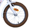 Volare Blossom Kinderfiets - Meisjes - 16 inch - Wit - Twee Handremmen