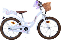 Volare Blossom Kinderfiets - Meisjes - 18 inch - Roze - Terugtraprem en 1 Handrem