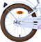 Volare Blossom Kinderfiets - Meisjes - 18 inch - Wit - Twee handremmen