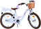 Volare Blossom Kinderfiets - Meisjes - 18 inch - Wit - Twee handremmen