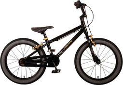 Volare Cool Rider Kinderfiets - Jongens - 18 inch - Zwart - twee handremmen - 95% afgemonteerd - Prime Collection