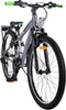 Volare Cross Kinderfiets - Jongens - 24 inch - Grijs - 18 versnellingen - Twee handremmen