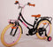 Volare Excellent Kinderfiets - Meisjes - 18 inch - Zwart - 95% afgemonteerd