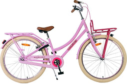 Volare Excellent Kinderfiets - Meisjes - 24 inch - Roze- Twee handremmen