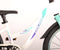 Volare Glamour Kinderfiets - Meisjes - 18 inch - Wit/Mint Groen - Prime Collection