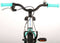 Volare Glamour Kinderfiets - Meisjes - 18 inch - Wit/Mint Groen - Prime Collection