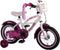Volare Heart Cruiser Kinderfiets - Meisjes - 12 inch - Wit/Paars