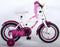 Volare Heart Cruiser Kinderfiets - Meisjes - 12 inch - Wit/Paars