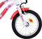Volare Lovely Kinderfiets - Meisjes - 14 inch - Rood Wit - Twee Handremmen