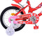 Volare Lovely Kinderfiets - Meisjes - 14 inch - Rood Wit - Twee Handremmen
