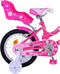 Volare Lovely Kinderfiets - Meisjes - 14 inch - Roze Wit - Twee Handremmen