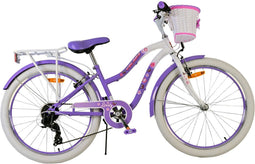 Volare Lovely Kinderfiets - Meisjes - 24 inch - Paars - 7