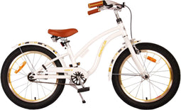 Volare Miracle Cruiser Kinderfiets - Meisjes - 18 inch - Wit - Prime Collection