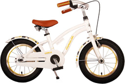 Volare Miracle Kinderfiets - Meisjes - 14 inch - Wit - Prime Collection